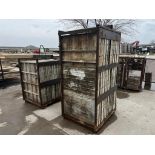 2' Set of Durand Textured Brick Aluminum Concrete Forms