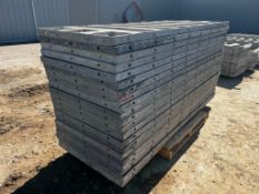 (21) 36" x 8' Western Vertibrick Aluminum Concrete Forms