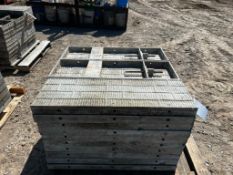 (30) 36" x 1' Durand Vertibrick Aluminum Concrete Forms