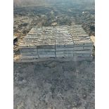 40" Set of Textured Brick Aluminum Concrete Forms