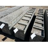 (8) 14" x 8' Western Vertibrick Aluminum Concrete Forms