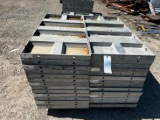 (14) 24" x 4' Western Smooth Aluminum Concrete Forms