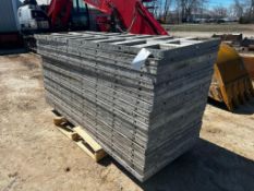 (20) 36" x 8' Western Vertibrick Aluminum Concrete Forms