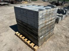 (20) 36" x 4' Western Smooth Aluminum Concrete Forms