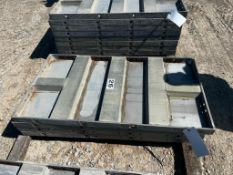 (4) 26" x 4' Western Smooth Aluminum Concrete Forms