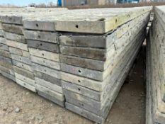 (20) 12" x 8' Textured Brick Aluminum Concrete Forms