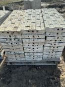 (30) 36" x 1' Textured Brick Aluminum Concrete Forms