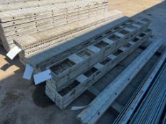 (6) 3' (3) 4" x 8' Western Vertibrick Aluminum Concrete Forms