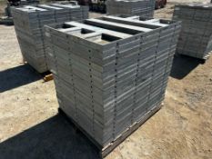 (20) 36" x 4' Western Smooth Aluminum Concrete Forms