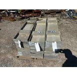 (10) 12" x 4' Western Smooth Aluminum Concrete Forms