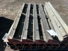 (4) 4" x 6" x 4' ISC Western Smooth Aluminum Concrete Forms