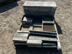 1' Cap Set Western Smooth Aluminum Concrete Forms