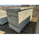 (19) 36" x 8' Textured Brick Aluminum Concrete Forms