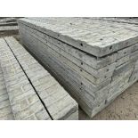(10) 7" x 8' Textured Brick Aluminum Concrete Forms