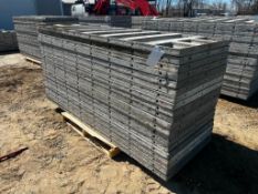 (20) 36" x 8' Western Vertibrick Aluminum Concrete Forms