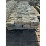 (16) 8" x 9' Textured Brick Aluminum Concrete Forms