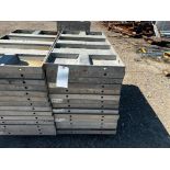 (14) 24" x 4' Western Smooth Aluminum Concrete Forms