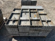 (50) 36" x 1' Durand Vertibrick Aluminum Concrete Forms