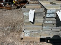 (10) 12" x 4' Western Smooth Aluminum Concrete Forms