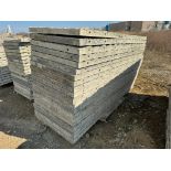 (20) 32" x 8' Textured Brick Aluminum Concrete Forms