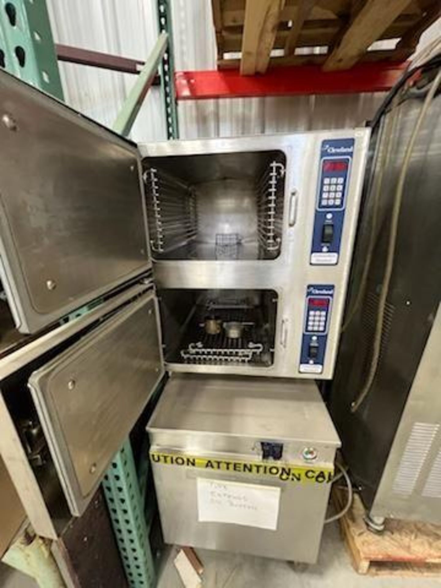 Cleveland Mdl. 24CEM24 Double Convection/Steam Oven, Ser. #0239707G01, 208 volts, 3 phase ( - Image 3 of 3
