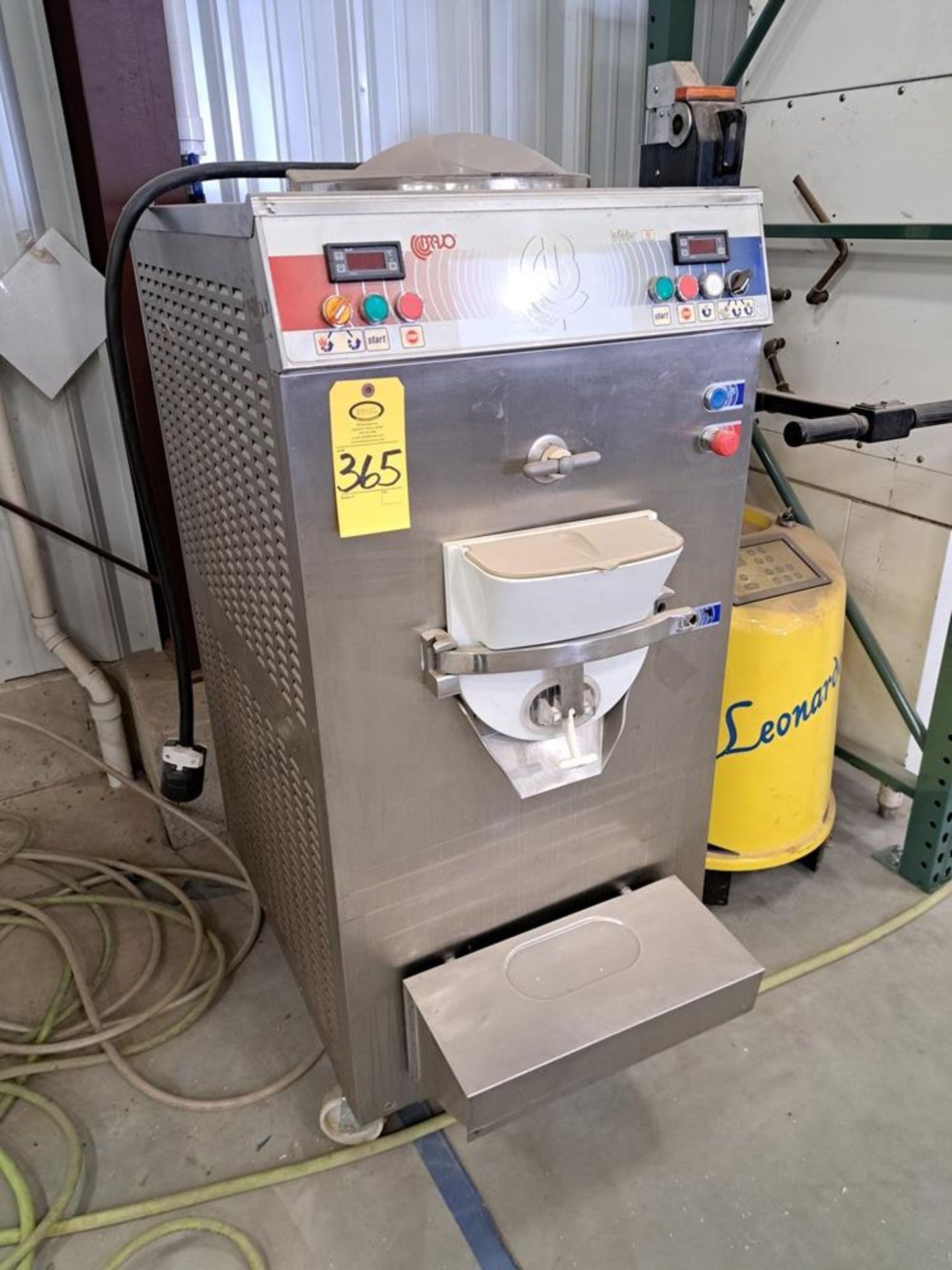 Bravo Mdl. M60 Ice Cream Freezer/Dispenser, Ser. #3619895, 220 volts, 3 phase (Required Loading Fee: