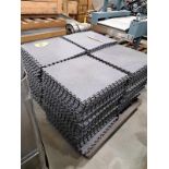 Skid of Snap Together Tiles, 20" wide X 20" long, 1/4" thick (Required Loading Fee: $25.00) NO
