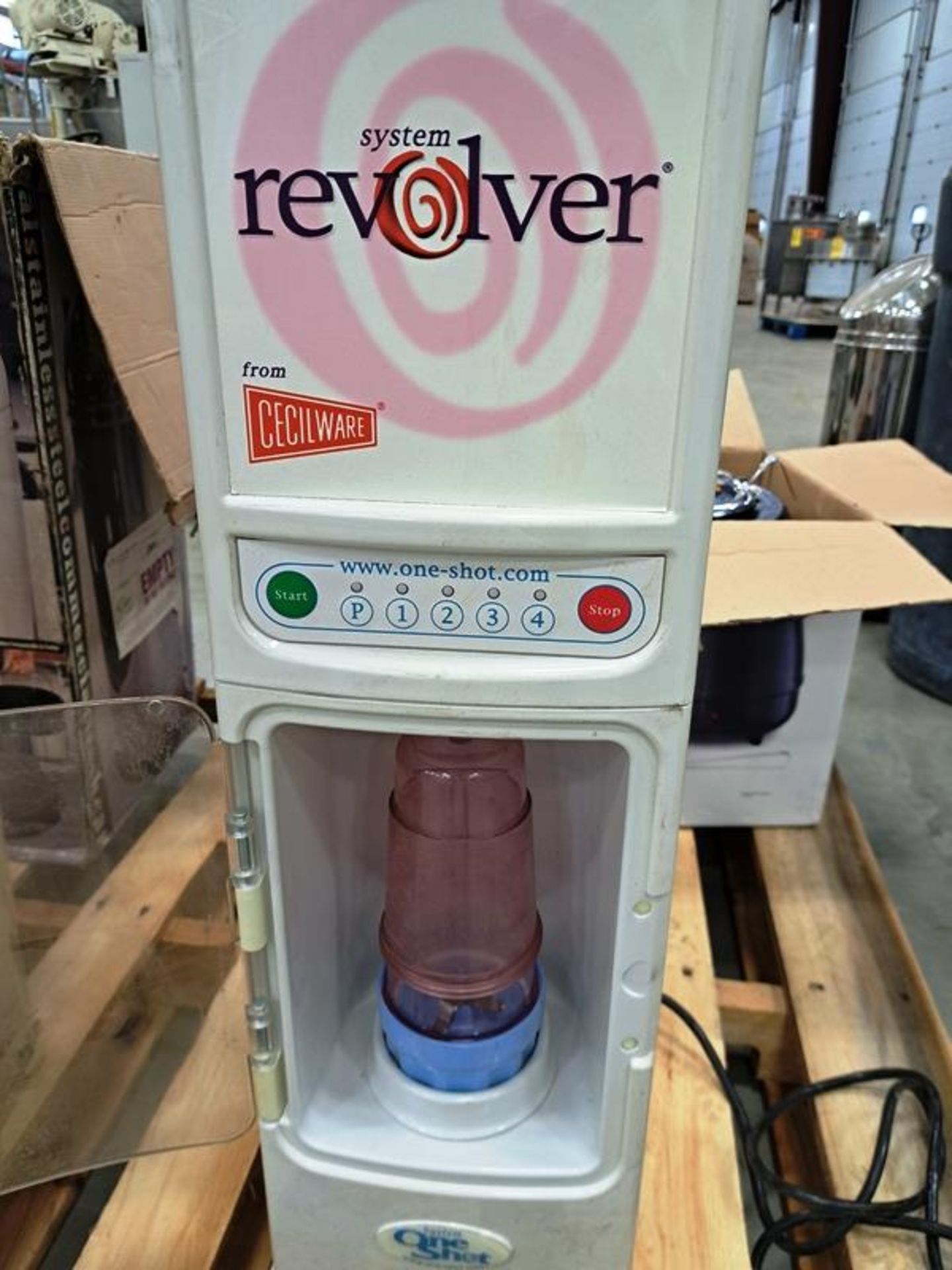 Lot of (2) One-Shot Revolver Blender, unused, in box (Required Loading Fee: $25.00) NO HAND CARRY ( - Image 2 of 3