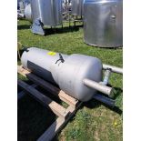 Stainless Steel Single Wall Tank, 18" diameter X 52" tall, 2" inlets/outlets (Required Loading