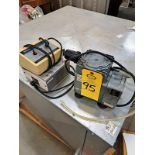 Lot Gast Pump with Thermodyne Mdl. 7200 Stirrer, Stir Pak Controller (Required Loading Fee: $15.