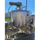 Cherry Burrell Stainless Steel Jacketed Tank, Nat. Bd. #2909, Ser. #640FPDCA-87-3118, 5' diameter
