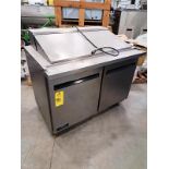 Arctic Air Mdl. AMT48R Portable Double Door Refrigerated Prep Table, Ser. #5063267, 48" wide X 32"