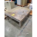 Aluminum Table, 40" wide X 48" long X 20" tall (Required Loading Fee: $25.00) NO HAND CARRY (Price