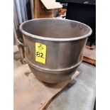 Stainless Mixer Bowl, may be 140 qt. bowl (Required Loading Fee: $25.00) NO HAND CARRY (Price Is For