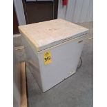 Magic Chef Freezer, 22" wide X 27" long X 26" deep, 120 volts (Required Loading Fee: $25.00) NO HAND