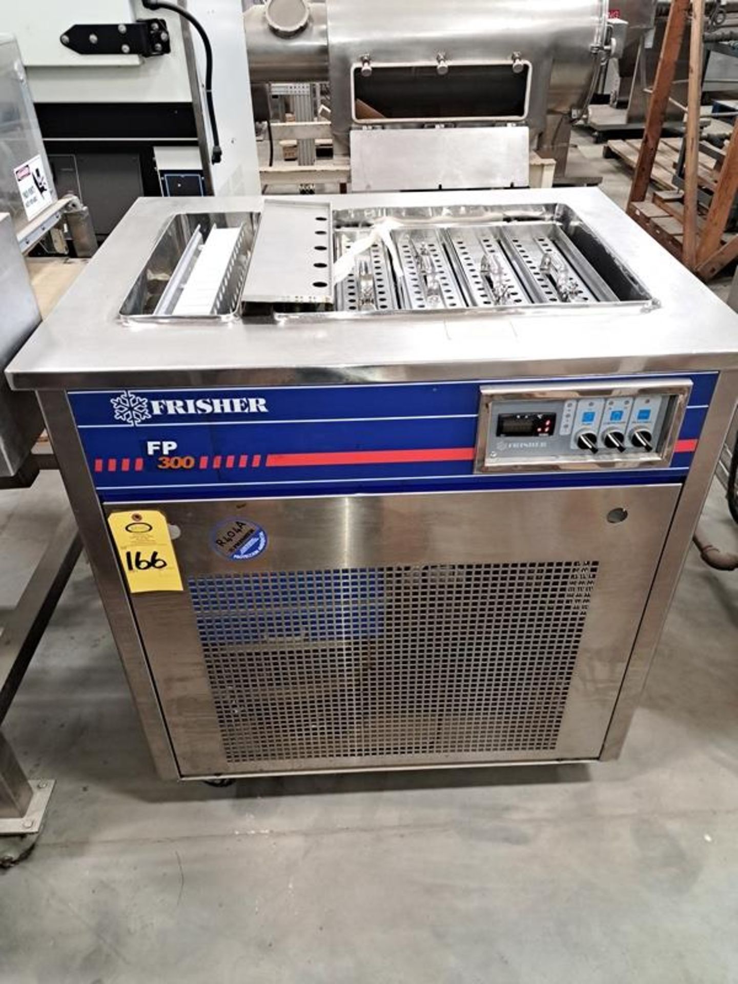 Frisher Mdl. FP300 Ice Cream Stick Maker, manual controls, digital readout, 230 volts, 3 phase (