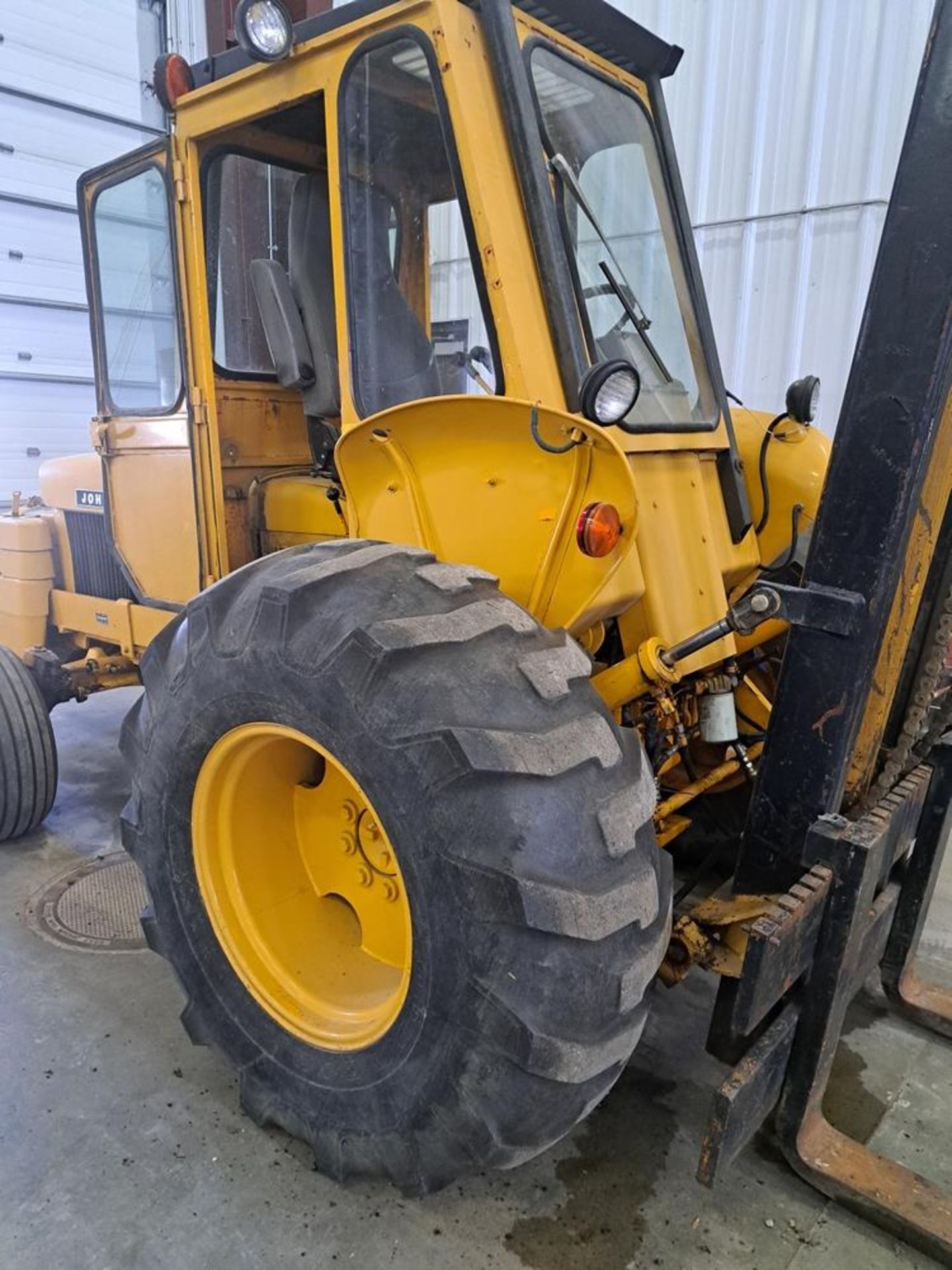 John Deere Mdl. JD480D Forklift, Ser. #480DB344355, 14' max fork height, dual mast, 6000 Lb. - Image 3 of 20