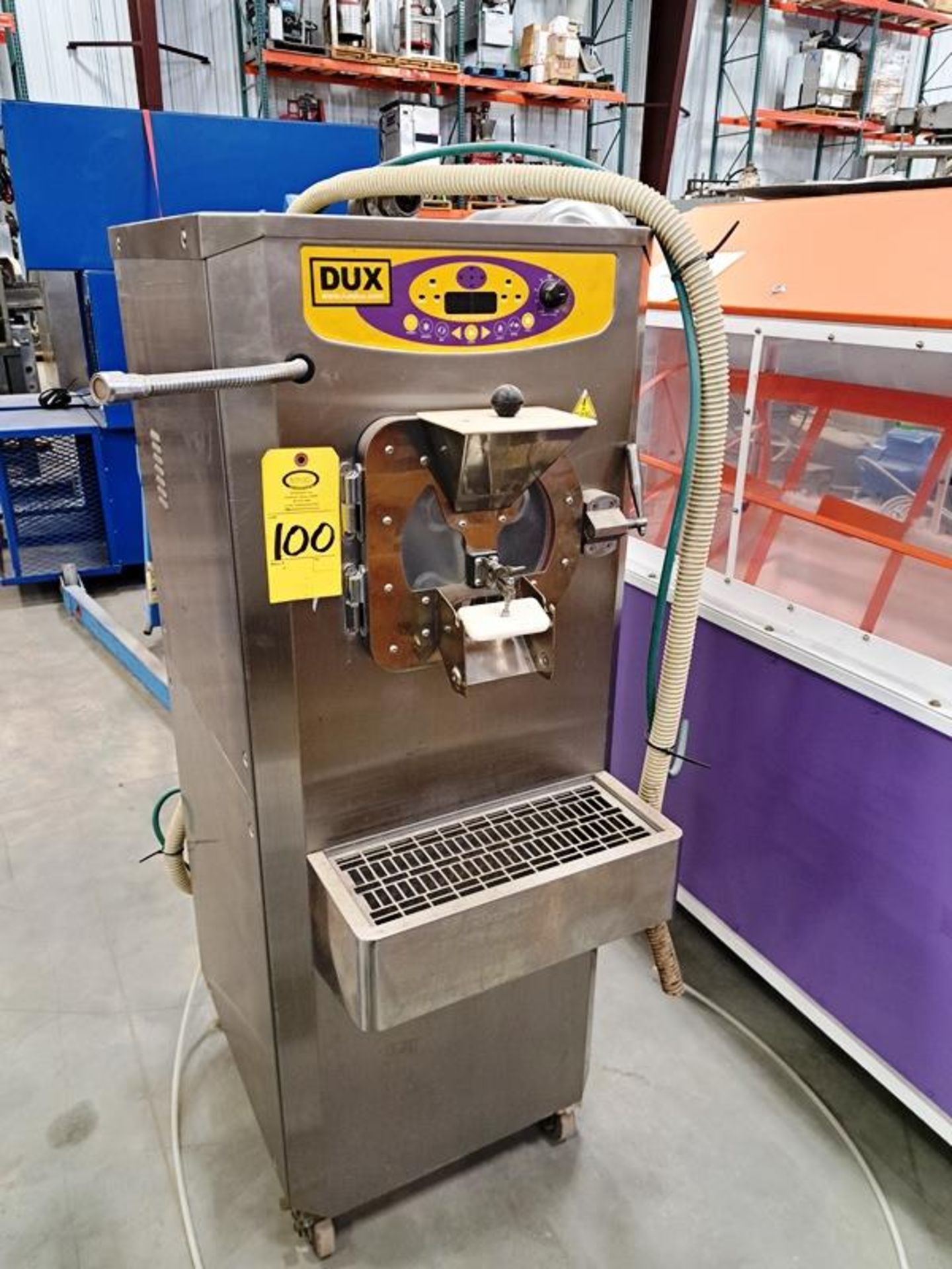 DUX Mdl. DUXV70-DLX Batch Freezer/Dispenser, 220 volts, 3 phase (Required Loading Fee: $25.00) NO