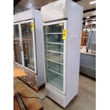 Kool-It Mdl. KGM13 Glass Front Refrigerator, 115 volts (Required Loading Fee: $25.00) NO HAND