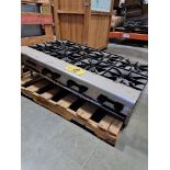 American Range 8-Burner Natural Gas Stove, 30" wide X 4' long (Required Loading Fee: $25.00) NO HAND