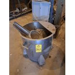 Stainless Steel Single Wall Tank, 19" diameter X 19" deep (Required Loading Fee: $25.00) NO HAND