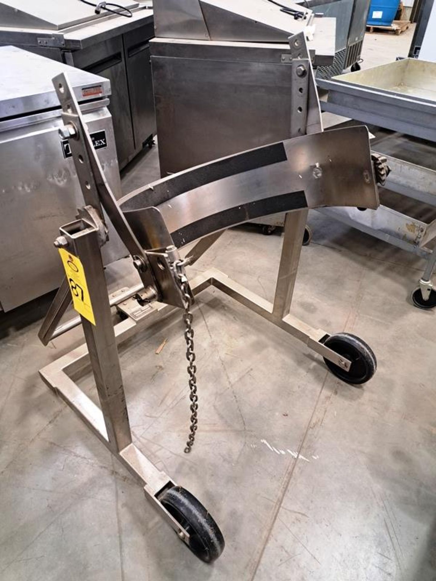 Morse Stainless Steel 55 Gallon Drum Tilter (Required Loading Fee: $25.00) NO HAND CARRY (Price Is