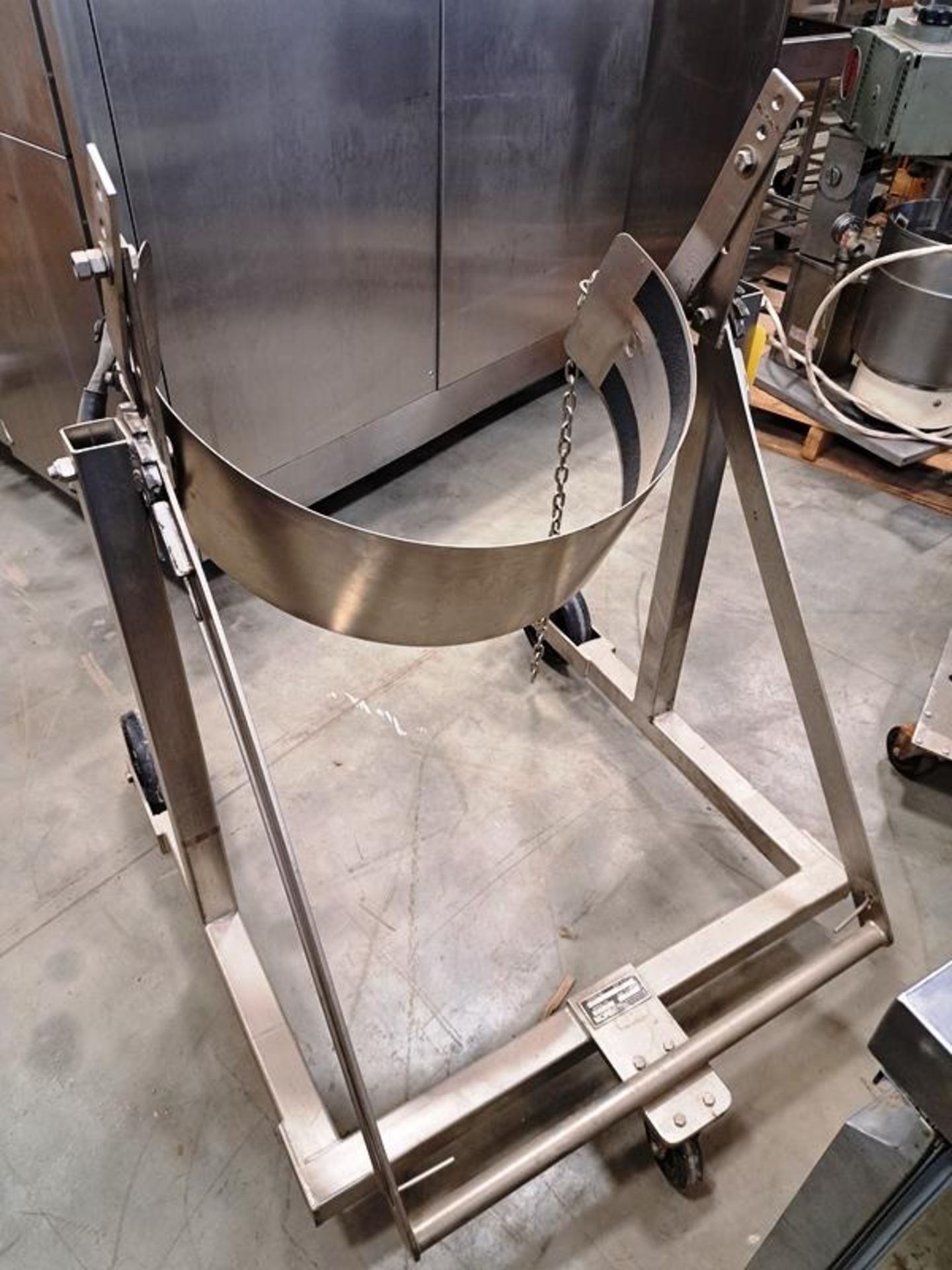 Morse Stainless Steel 55 Gallon Drum Tilter (Required Loading Fee: $25.00) NO HAND CARRY (Price Is - Image 2 of 3