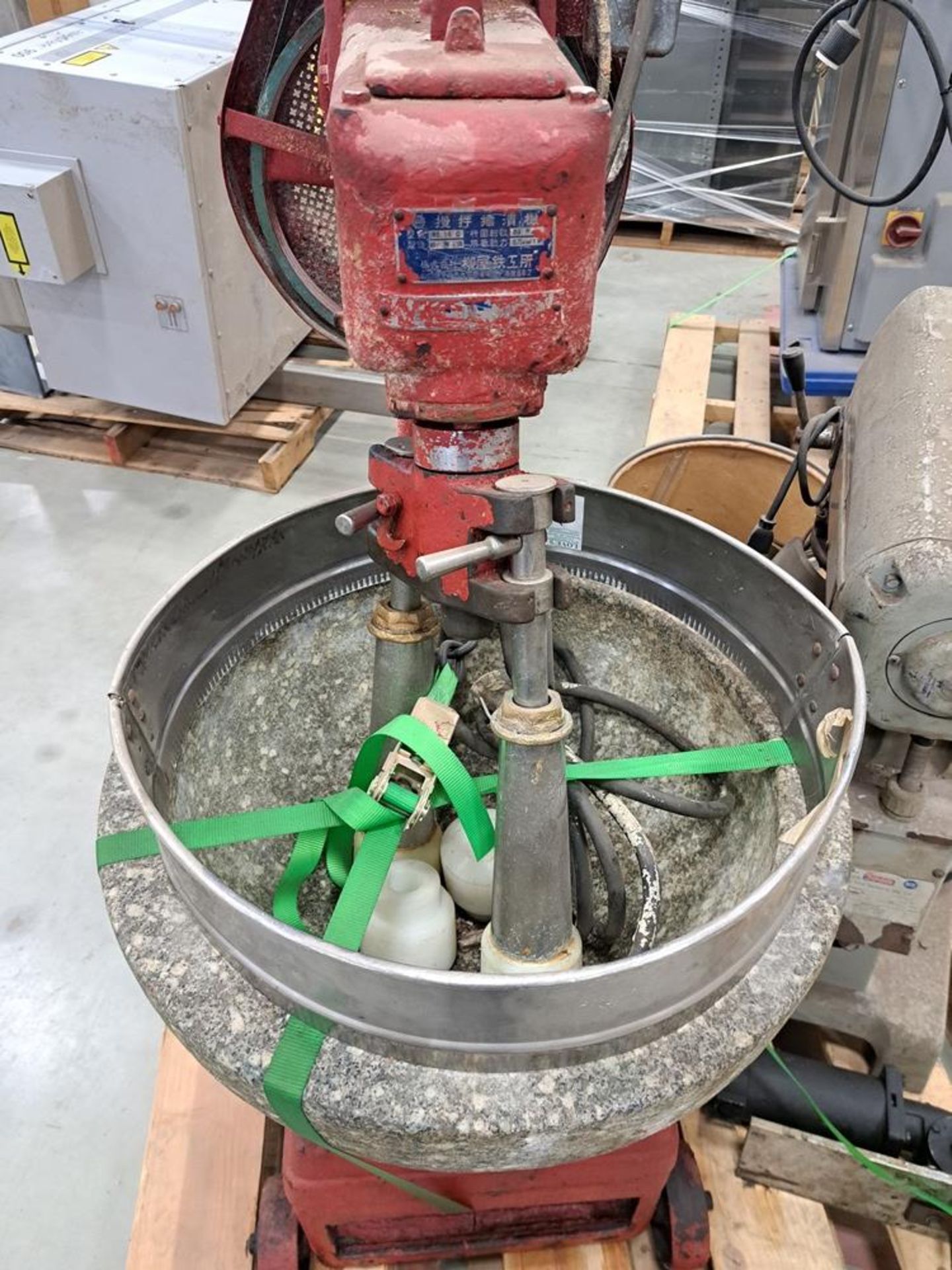 Central Commercial Company Stone Bowl Mixer, 20" diameter X 10" deep, 1 h.p. motor, 220 volts, 1 - Image 2 of 3