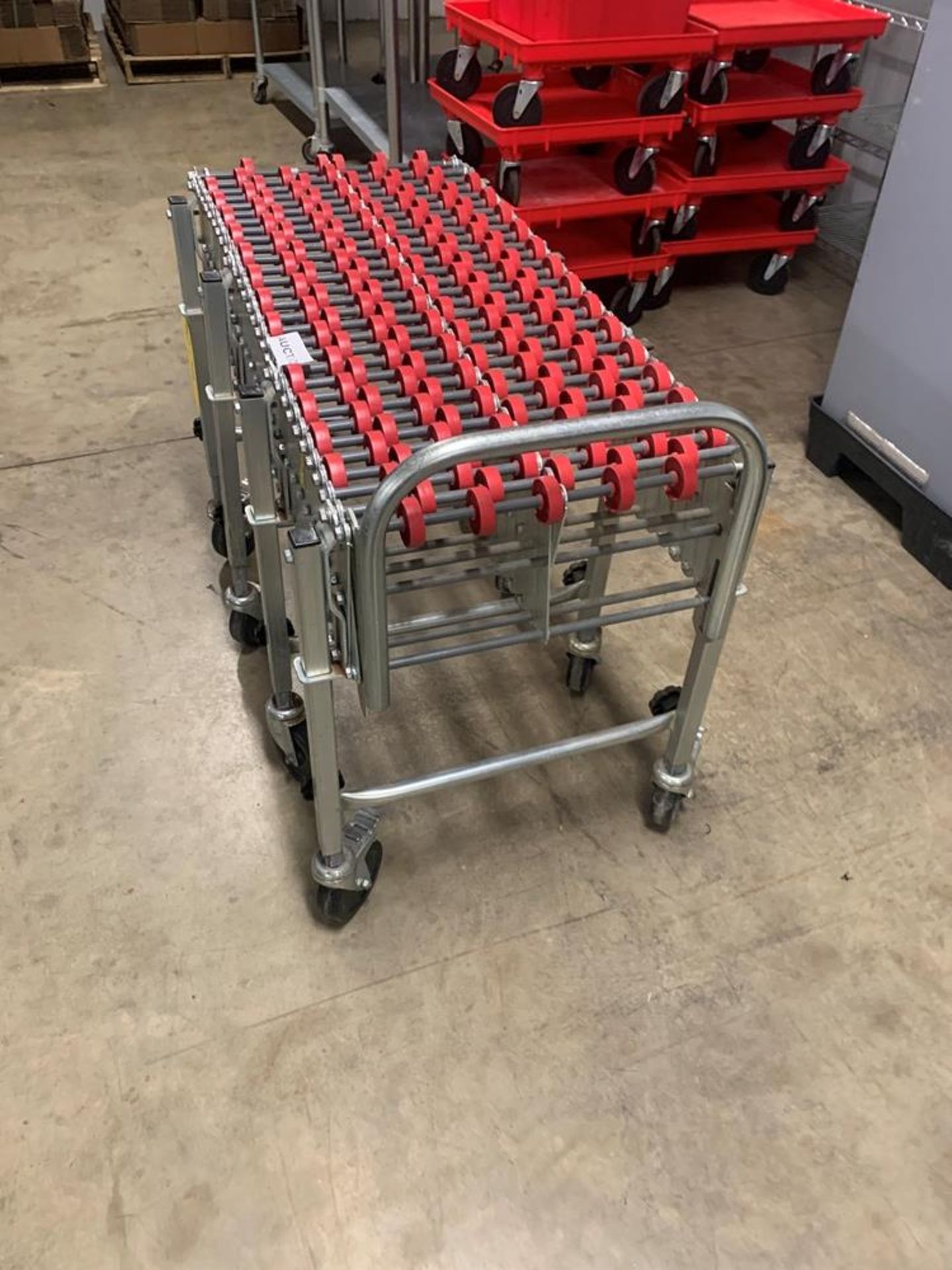 Nestaflex Mdl. 226 Expandable Roller Conveyor (Required Loading Fee: $15.00) NO HAND CARRY (Price Is - Image 3 of 3