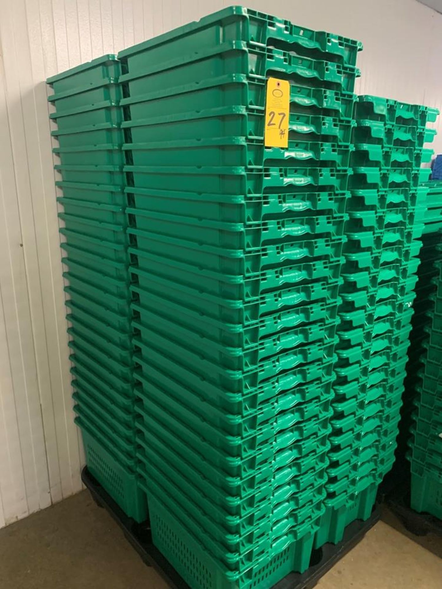 Orbis Mdl. GS6050-27 Plastic Totes, 18" X 22" X 12" (Required Loading Fee: $25.00) NO HAND CARRY ( - Image 2 of 3