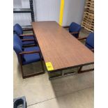 Folding Table and (4) Chairs, 8" X 3"