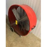 Portable Fan, 40" diameter, 110 volts (Required Loading Fee: $20.00) NO HAND CARRY (Price Is For