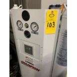 Champion Mdl. CDTB-60 Air Dryer, Ser. #1000003477355, 60 SCFM @ 100 PSI (Required Loading Fee: $