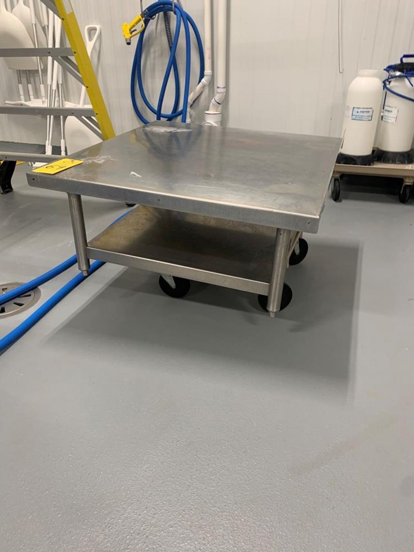 Stainless Steel Equipment Table with bottom shelf, 35" X 36" X 18" - Image 2 of 3